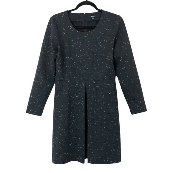 Madewell Gia Marled Concept Dress Size 10 Style E6044 Navy - Picture 2 of 3